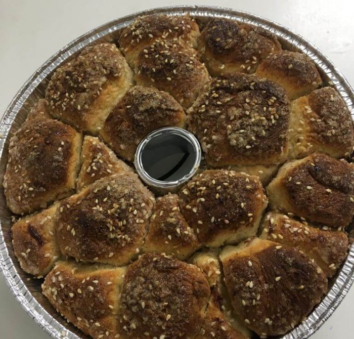 לחם קופים עם קינמון
